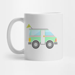 green van road trip Mug